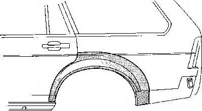 Боковина 5834147 VAN WEZEL