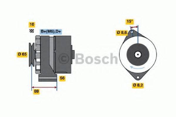 Генератор 0 986 030 900 BOSCH