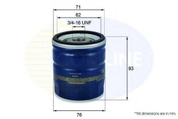 Фильтр масляный EOF181 COMLINE