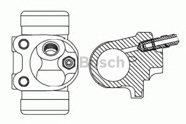 Цилиндр F 026 002 072 BOSCH