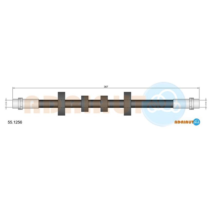 Тормозной шланг 55.1256 ADRIAUTO