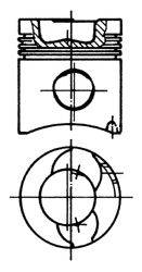 Поршень 90336600 KOLBENSCHMIDT
