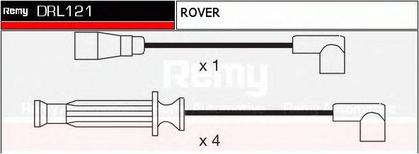 DRL121 REMY Комплект проводов зажигания DRL121 REMY