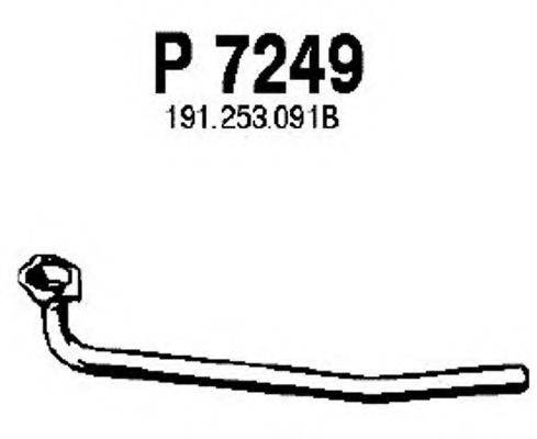 Труба выхлопного газа P7249 FENNO