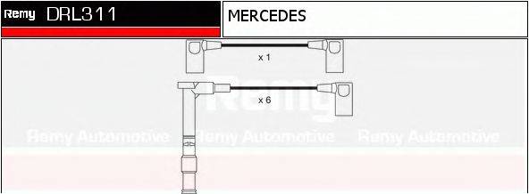 Комплект проводов зажигания DRL311 REMY