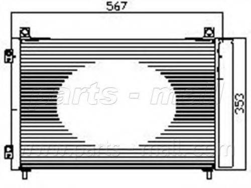 Конденсатор, кондиционер PXNCX-048L PARTS-MALL