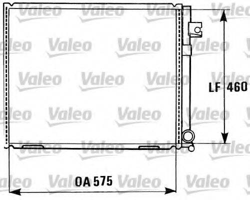 Радиатор, охлаждение двигателя 819404 VALEO