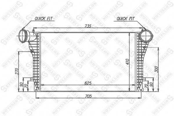 Теплообменник 10-40095-SX STELLOX