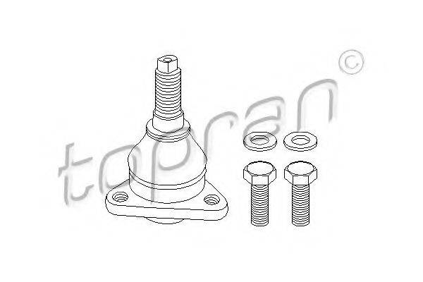Несущий / направляющий шарнир 103 262 TOPRAN
