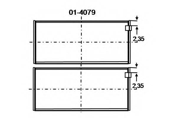 Подшипник 01-4079 GLYCO