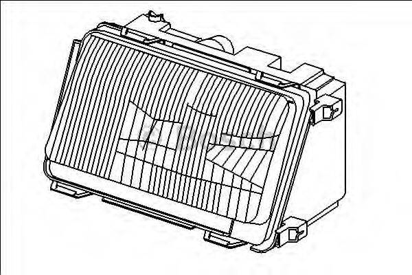 Основная фара 1 307 022 111 BOSCH