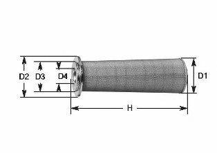 Фильтр воздушный MA 579 CLEAN FILTERS