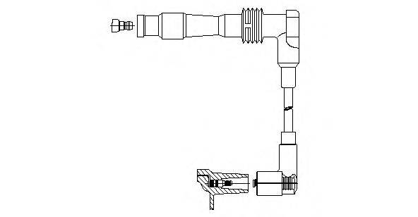 Провод зажигания 180/50 BREMI