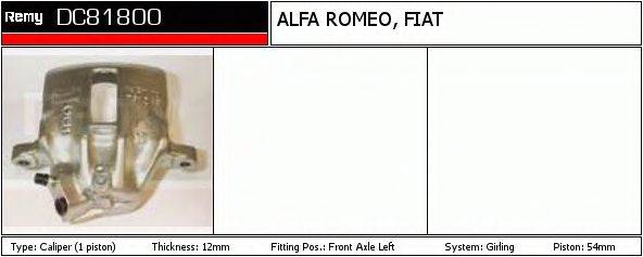 Тормозной суппорт DC81800 REMY