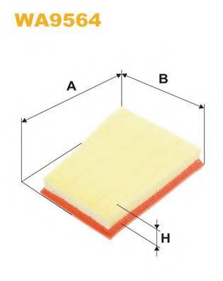 Фильтр воздушный WA9564 WIX FILTERS