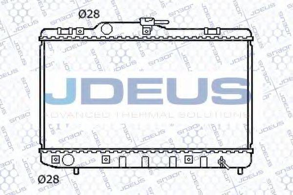 Радиатор, охлаждение двигателя 028N18 JDEUS