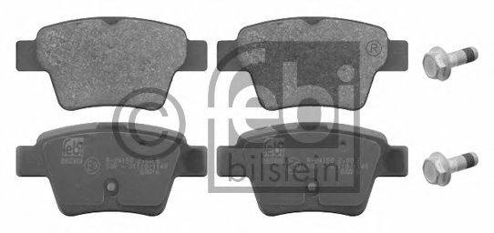 Комплект тормозных колодок, дисковый тормоз MBP1506 QUINTON HAZELL