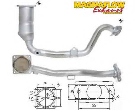 Катализатор 76025 MAGNAFLOW