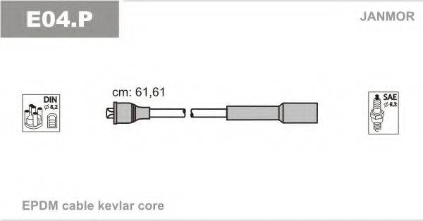 DLP60 REMY Комплект проводов зажигания DLP60 REMY