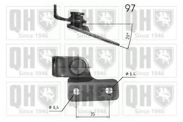 Газовая пружина, крышка багажник QTS840230 QUINTON HAZELL