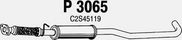 Средний глушитель выхлопных газов P3065 FENNO