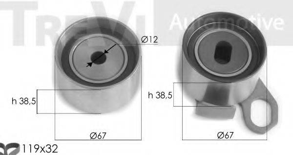 Комплект ремня ГРМ 04.5193 AUTOKIT