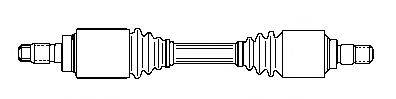 Приводной вал 121551 FARCOM