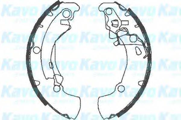 Комплект тормозных колодок BS-1909 KAVO PARTS