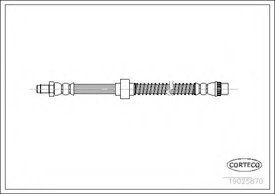 Тормозной шланг 38-0912 KAGER