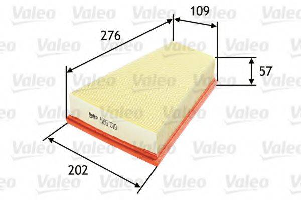 Фильтр воздушный 585019 VALEO