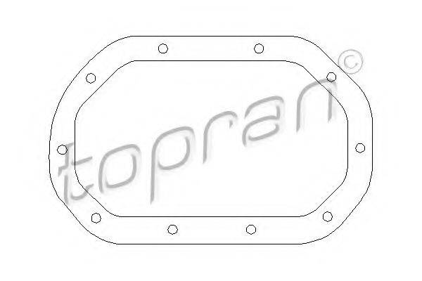 Прокладка, дифференциал 200 513 TOPRAN