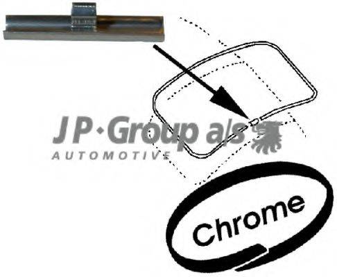 8185950106 JP GROUP Зажим, молдинг / защитная накладка 8185950106 JP GROUP