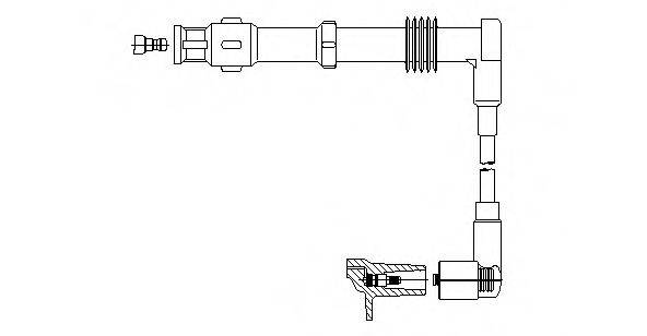 Провод зажигания 113/83 BREMI