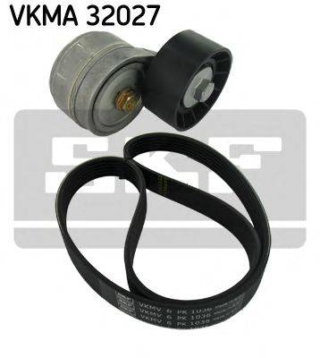 Поликлиновой ременный комплект VKMA 32027 SKF
