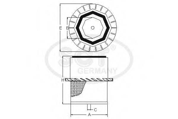 Фильтр SB 3124 SCT Germany