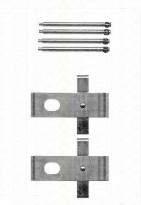 Комплектующие, колодки дискового тормоза 8105 111616 TRISCAN