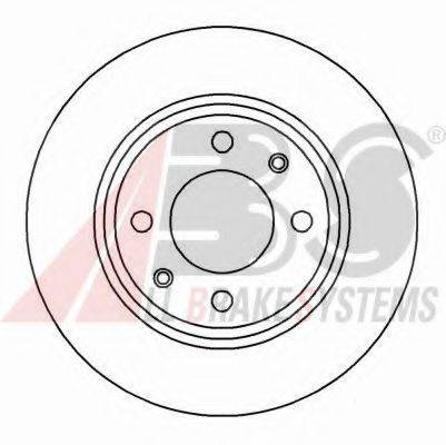 Тормозной диск 0 986 AB6 890 BOSCH