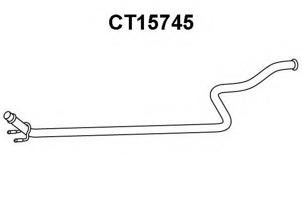 Труба выхлопного газа CT15745 VENEPORTE