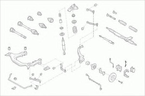 Рулевое управление VW-PASSA-FB036 BOGE