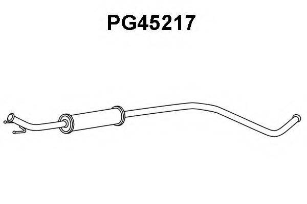 Предглушитель выхлопных газов PG45217 VENEPORTE