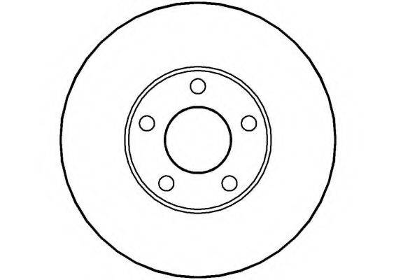 Тормозной диск NBD388 NATIONAL