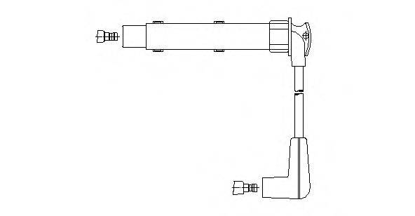 441/98 BREMI Провод зажигания 441/98 BREMI
