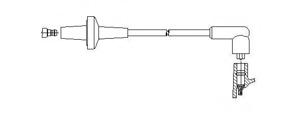 Провод зажигания 684/40 BREMI