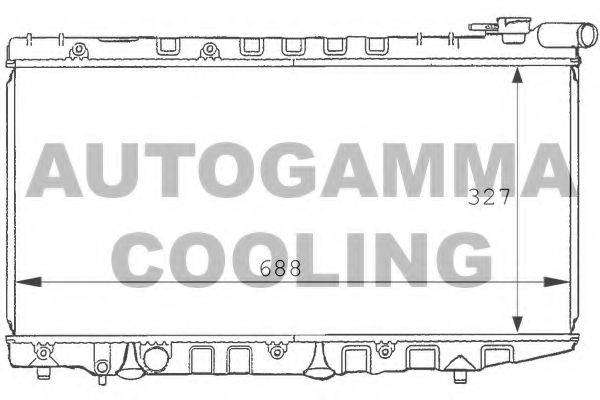 Теплообменник 101019 AUTOGAMMA