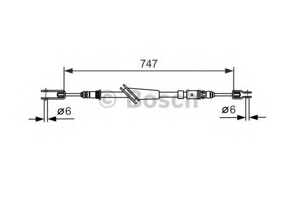 Трос BC2358 QUINTON HAZELL