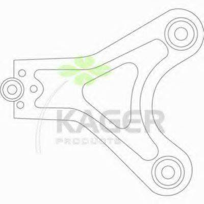 Рычаг независимой подвески колеса, подвеска колеса 87-0648 KAGER