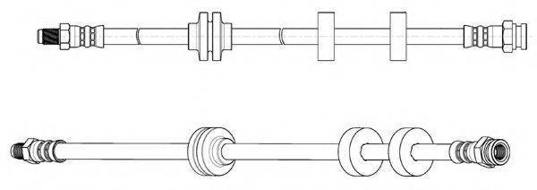 Тормозной шланг 512079 CEF