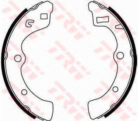 Комплект тормозных колодок GS8194 TRW