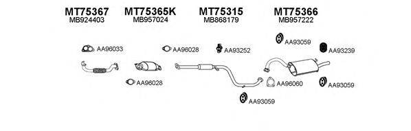 Глушитель 750054 VENEPORTE