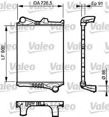 Интеркулер 817775 VALEO